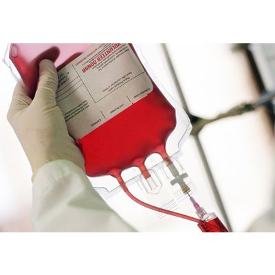 A unique powder will replace the standard donated blood